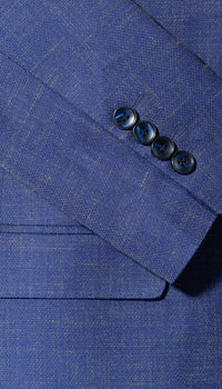 Ferrecci Harwin Mens Hunter Green Textured Tweed Suit.