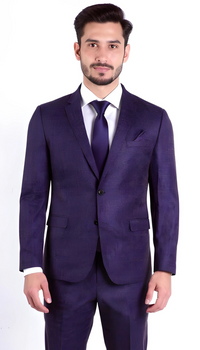 Ferrecci Harwin Mens Hunter Green Textured Tweed Suit.