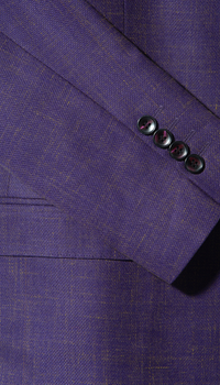 Ferrecci Harwin Mens Hunter Green Textured Tweed Suit.