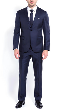 Ferrecci Harwin Mens Hunter Green Textured Tweed Suit.