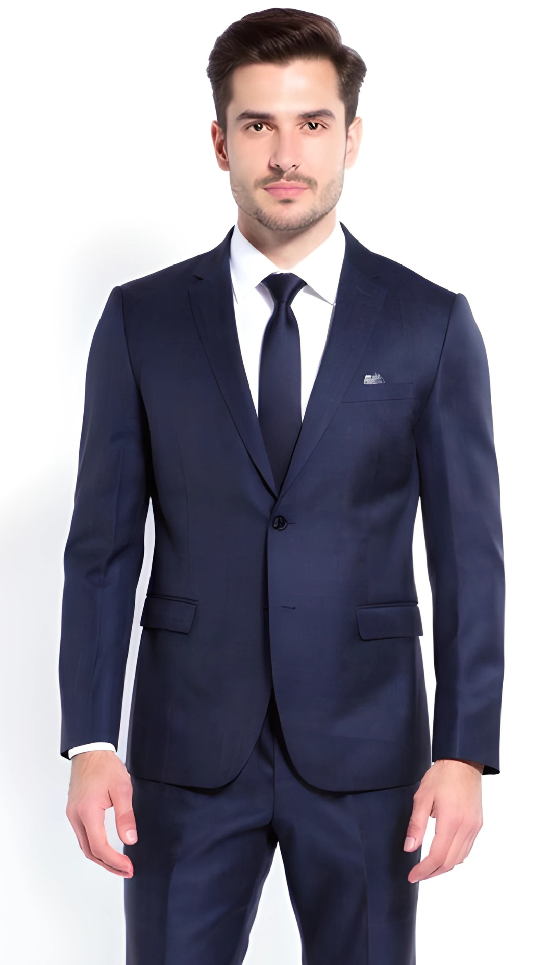 Ferrecci Harwin Mens Hunter Green Textured Tweed Suit.