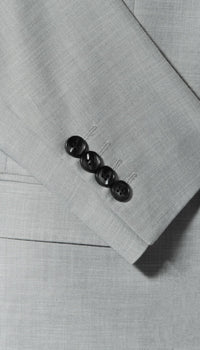 Ferrecci Nelson Men's Grey 2 Button Slim Fit Notch Lapel Suit