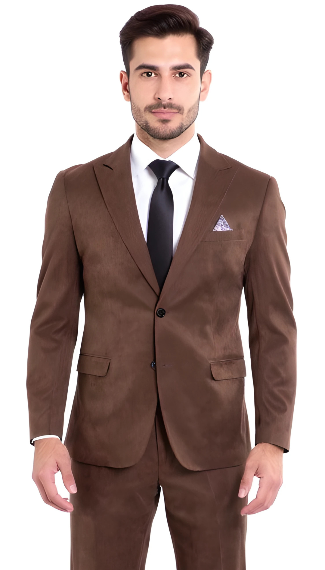 The Cordell 2pc Cotton Corduroy Notch Lapel Suit