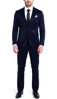 The Cordell 2pc Cotton Corduroy Notch Lapel Suit