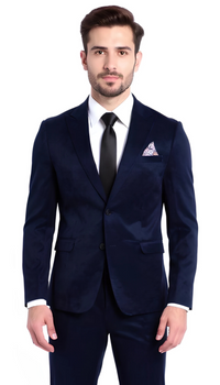 The Cordell 2pc Cotton Corduroy Notch Lapel Suit