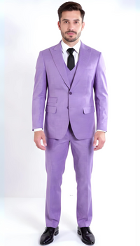 Rockford Peak Lapel Double 2 Button With Double Breasted Vest- Slim Fit