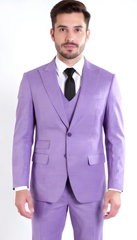 Rockford Peak Lapel Double 2 Button With Double Breasted Vest- Slim Fit