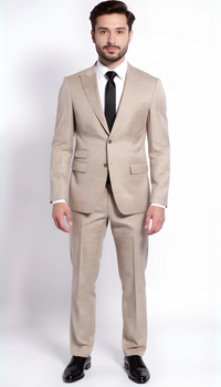 Rockford Peak Lapel Double 2 Button With Double Breasted Vest- Slim Fit