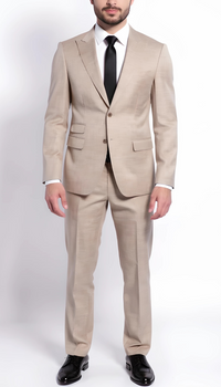 Rockford Peak Lapel Double 2 Button With Double Breasted Vest- Slim Fit