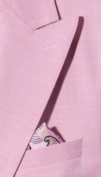 Rockford Hunter Green Peak Lapel Double Breasted Suit - Slim Fit