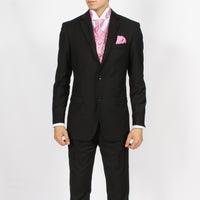 Ferrecci Mens PV150 - Pink with White Back Adjustable Vest Set