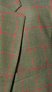 THE WINDSOR CHECK MENS 2 BUTTON SLIM FIT SUIT