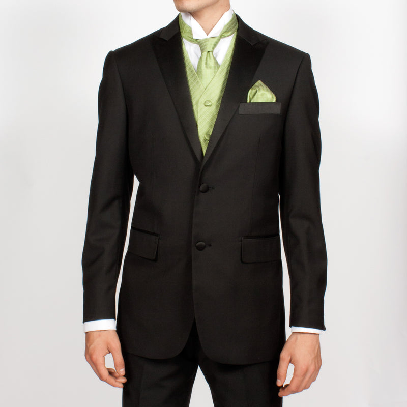 Ferrecci Mens PV300 - Green with Green Back Adjustable Diamond Vest Set