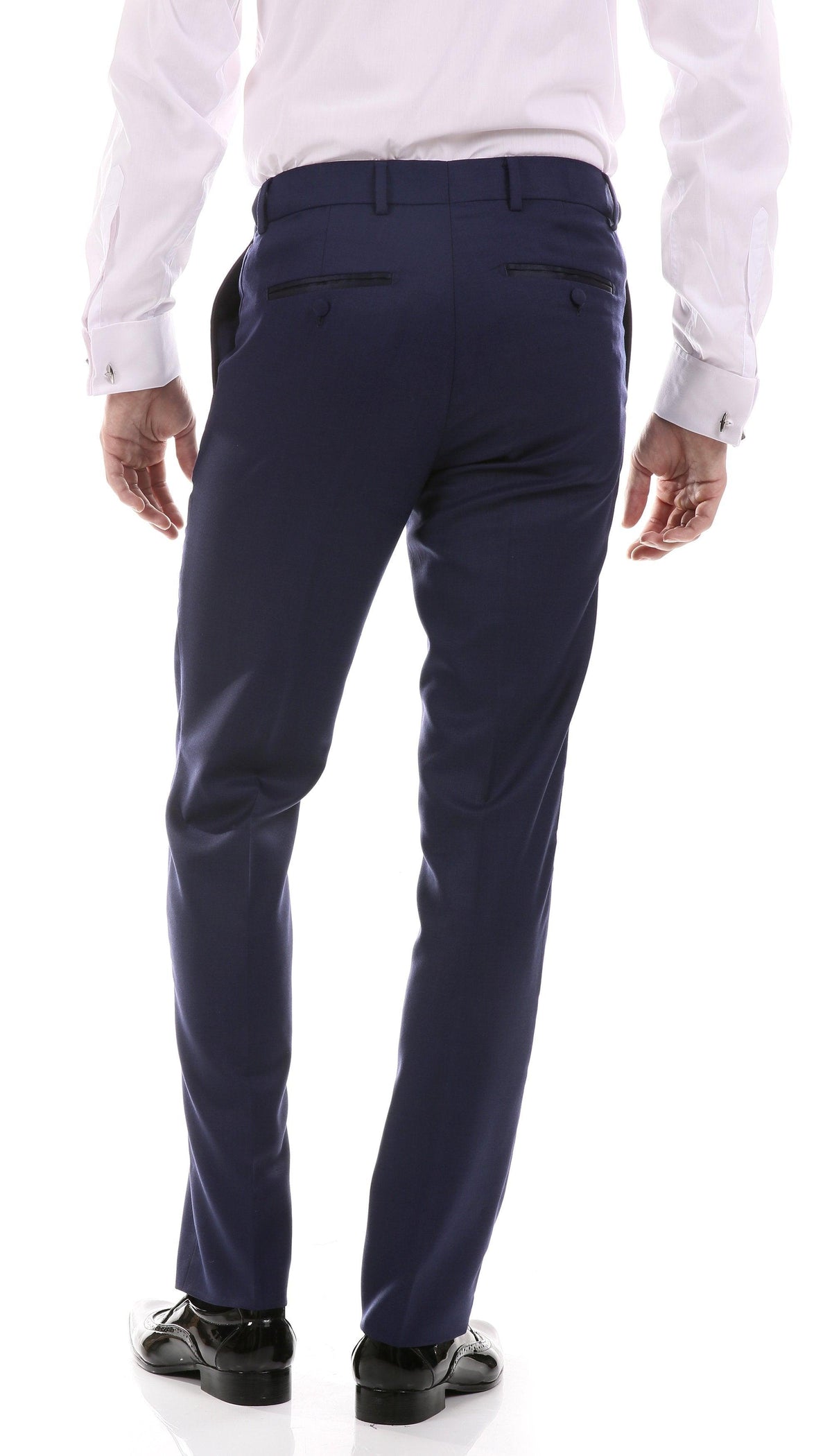Celio Navy Slim Fit 3 Piece Tuxedo - Ferrecci USA