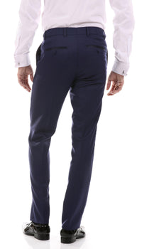 Celio Navy Slim Fit 3 Piece Tuxedo - Ferrecci USA