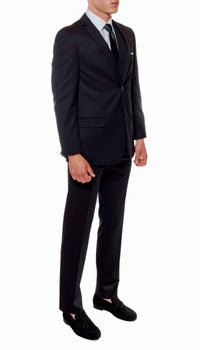 Ferrecci Mens Savannah Black Slim Fit 3 Piece Suit - Ferrecci USA