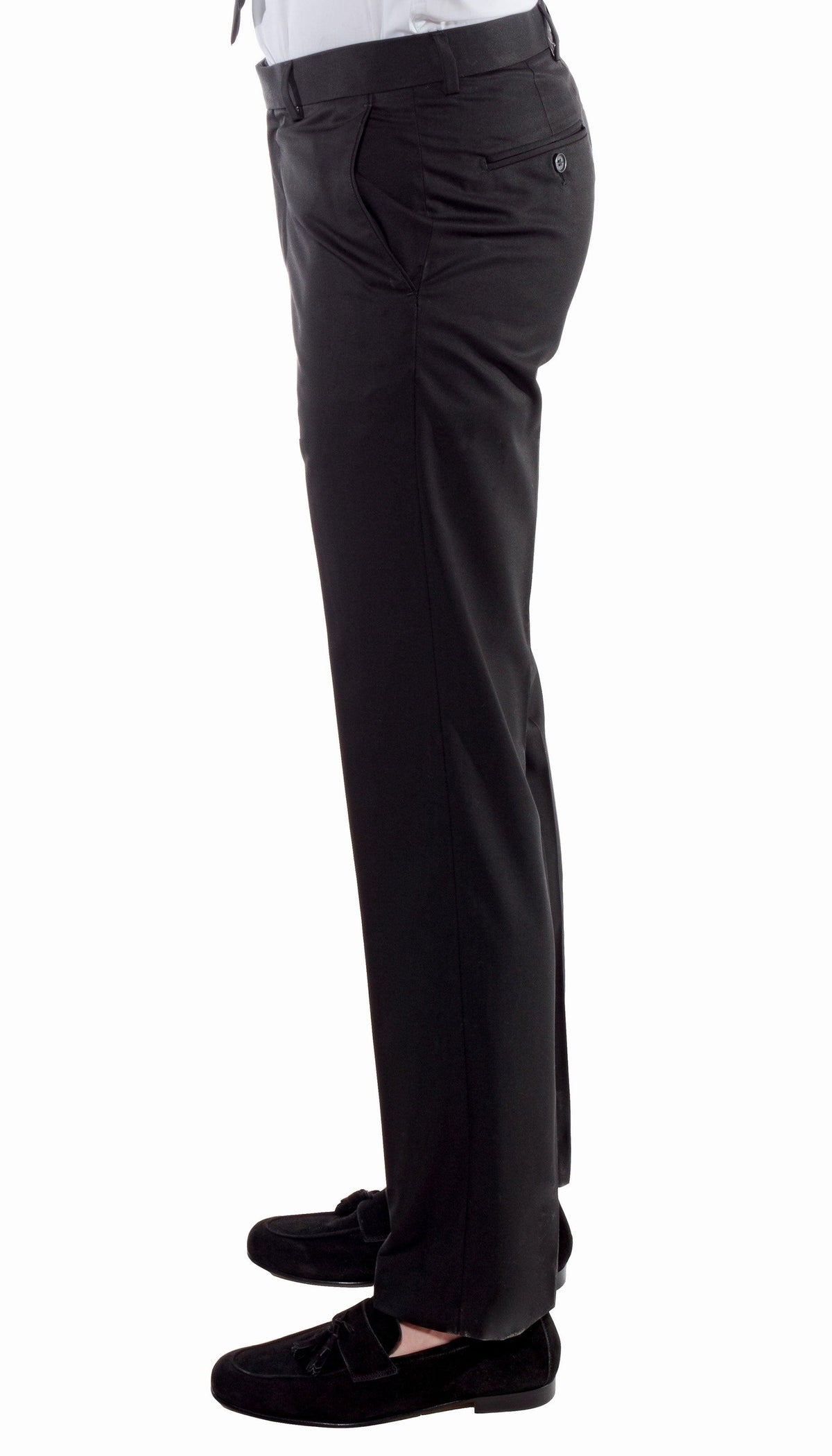 Ferrecci Mens Savannah Black Slim Fit 3 Piece Suit - Ferrecci USA