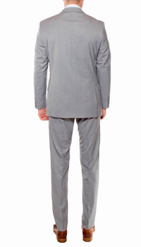 Ferrecci Mens Savannah Light Grey Slim Fit 3 Piece Suit - Ferrecci USA