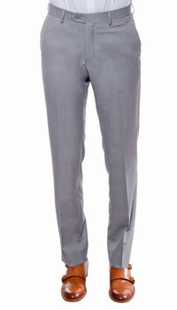 Ferrecci Mens Savannah Light Grey Slim Fit 3 Piece Suit - Ferrecci USA