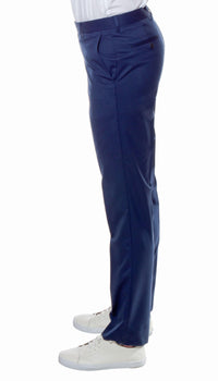 Ferrecci Mens Savannah Navy Slim Fit 3 Piece Suit - Ferrecci USA