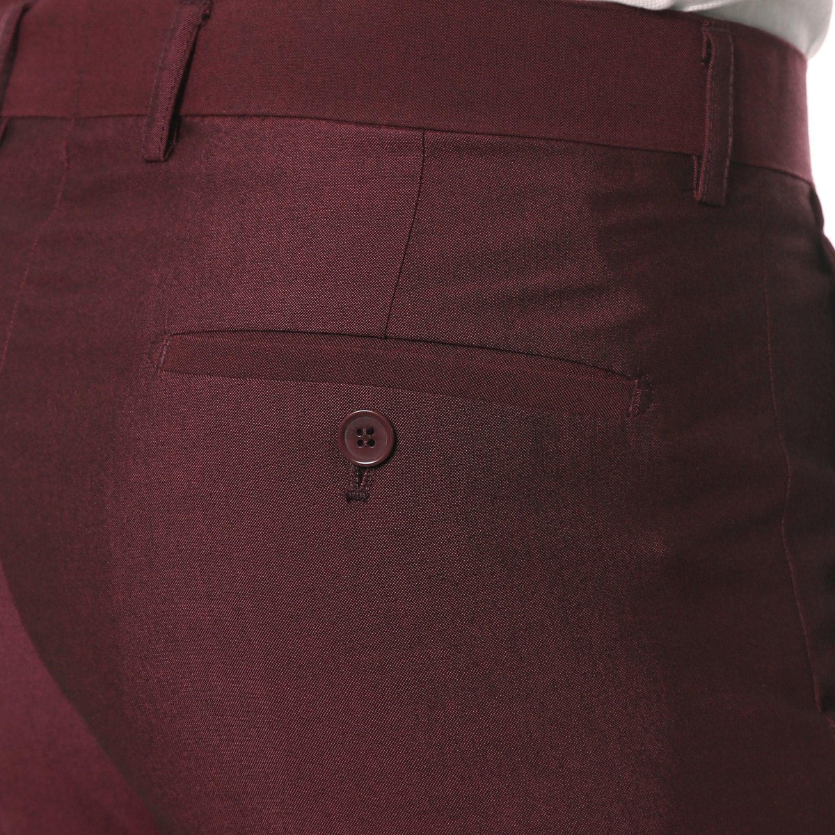 Hudson Burgundy Slim Fit 2 Piece Suit - Ferrecci USA