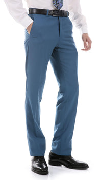 Oslo Teal Notch Lapel 2 Piece Slim Fit Suit - Ferrecci USA