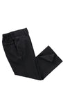 Ezra Black Regular Fit Boys Dress Pants - FHYINC best men's suits, tuxedos, formal men's wear wholesale