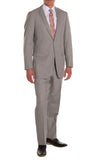 Light Grey Regular Fit Suit - 2PC - FORD - FHYINC best men's suits, tuxedos, formal men's wear wholesale
