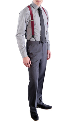Charcoal Regular Fit Suit - 2PC - FORD