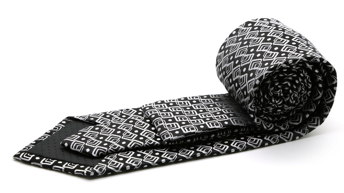 Premium Triple Square Pattern Ties - FHYINC best men's suits, tuxedos, formal men's wear wholesale
