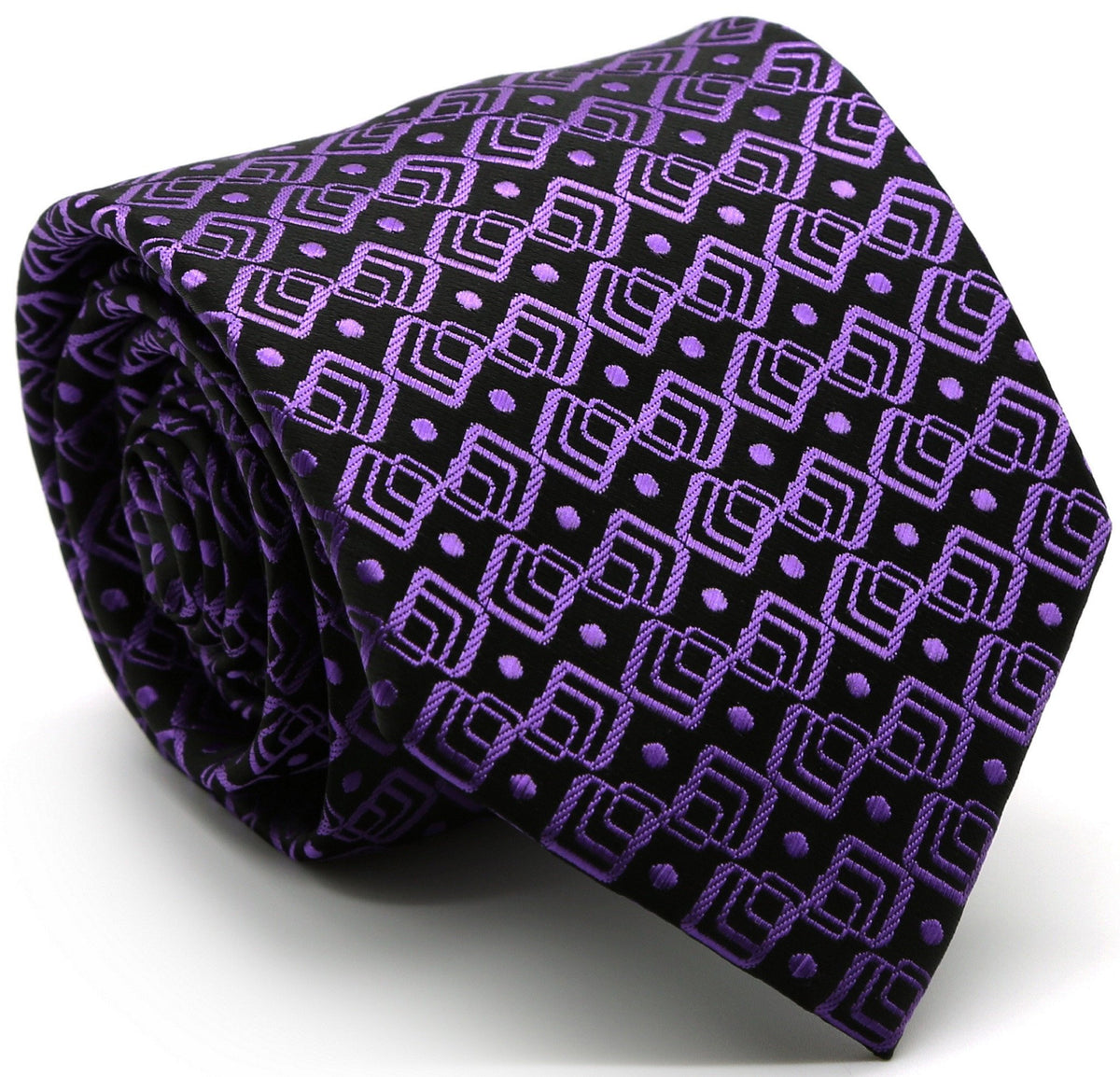 Premium Triple Square Pattern Ties - FHYINC best men's suits, tuxedos, formal men's wear wholesale