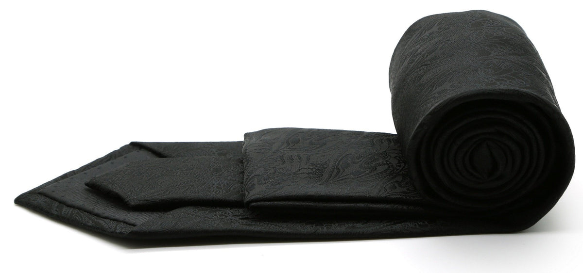 Premium Elegant Leaf Patterned Tied - FHYINC best men's suits, tuxedos, formal men's wear wholesale