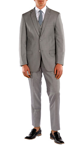 New Blue Slim Fit Suit - 3PC - JAX