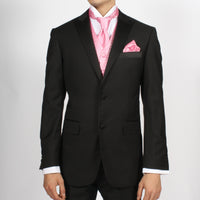 Ferrecci Mens PV50-11 Pink White Vest Set - FHYINC best men's suits, tuxedos, formal men's wear wholesale