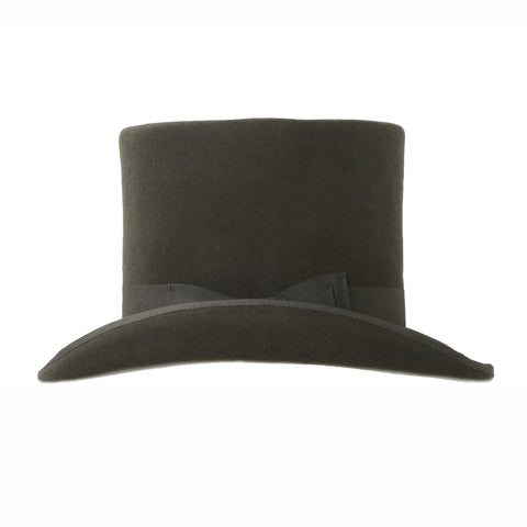 Charcoal Wool Top Hat