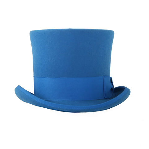 Premium Wool Royal Blue Top Hat