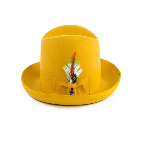 Premium Burgundy Godfather Hat