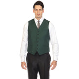 Solo Adjustable Casual & Formal Hunter Green Vest