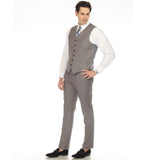 Solo Adjustable Casual & Formal Light Grey Vest