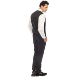 Solo Adjustable Casual & Formal Black Vest