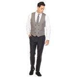 Cruz Mens Double Breasted Grey Vest