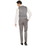 Solo Adjustable Casual & Formal Light Grey Vest