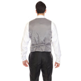 Cruz Mens Double Breasted Grey Vest