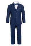 Ferrecci Boys JAX JR 5pc Suit Set Navy