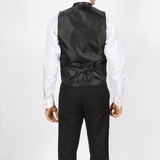 Ferrecci Mens PV150 - Black/Black Vest Set