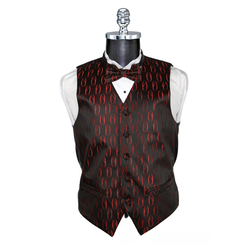 Ferrecci Mens PV100 - Black/Black Vest Set