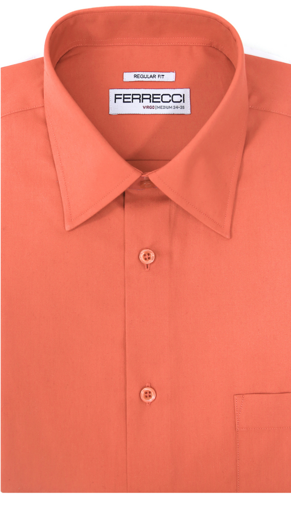 Ferrecci Virgo Coral Regular Fit Dress Shirt