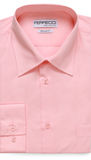 Ferrecci Virgo Pink Regular Fit Dress Shirt