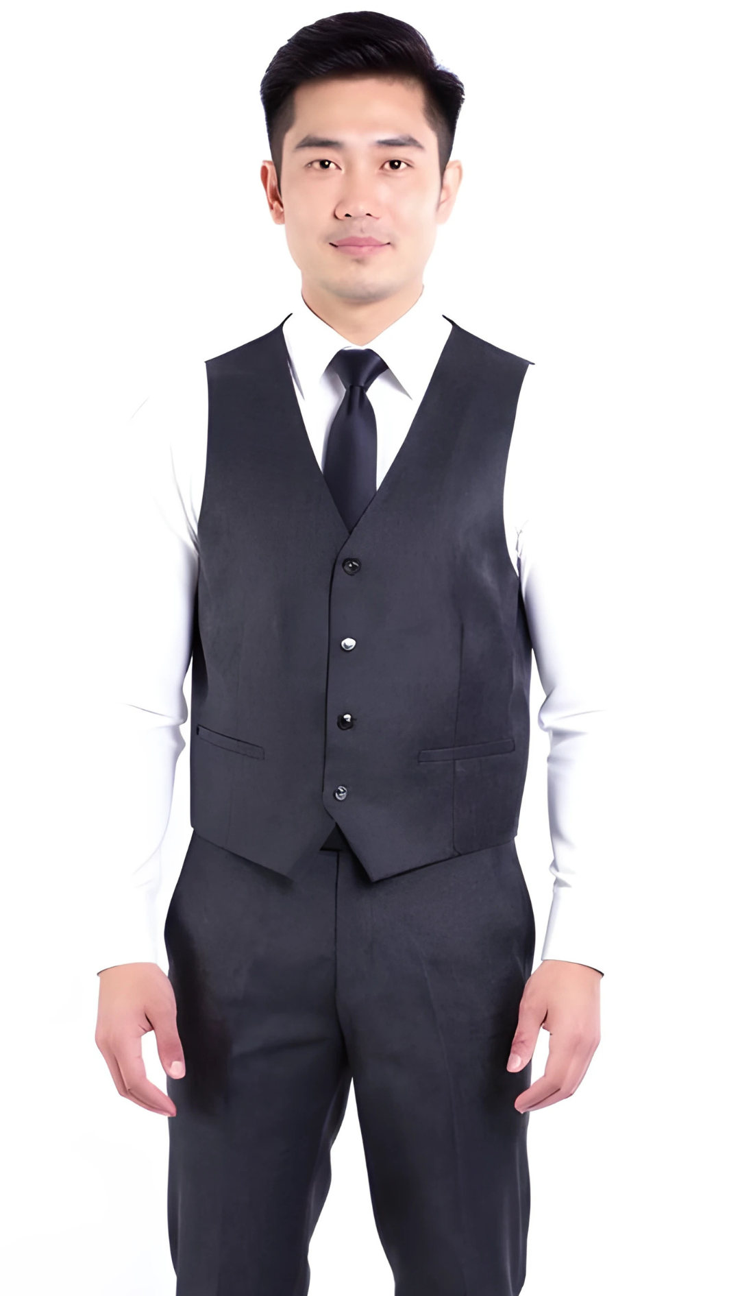 The Ironwood Cord Men's Charcoal 2 Button Slim Fit Notch Lapel Suit