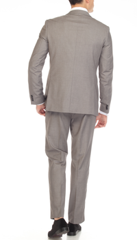 Bronson Grey Slim Fit Notch Lapel Tuxedo